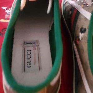 Gucci x Disney mickey mouse sneakers